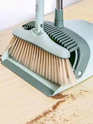 Foldable Extension Broom Dustpan Set