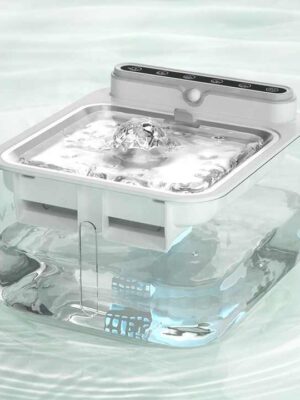 3L Stainless Steel Pet Fountain