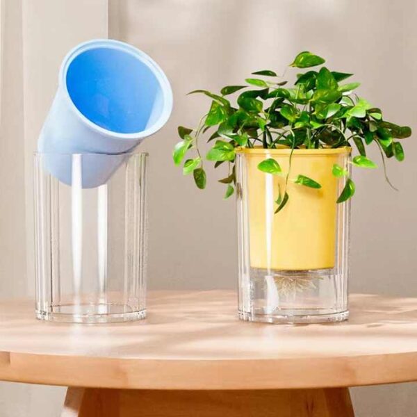 H87407f451ce6491c8a68f17c2164ff3fO.jpg_720x720q50.jpg 5-Pack Modern Self-Watering Planters