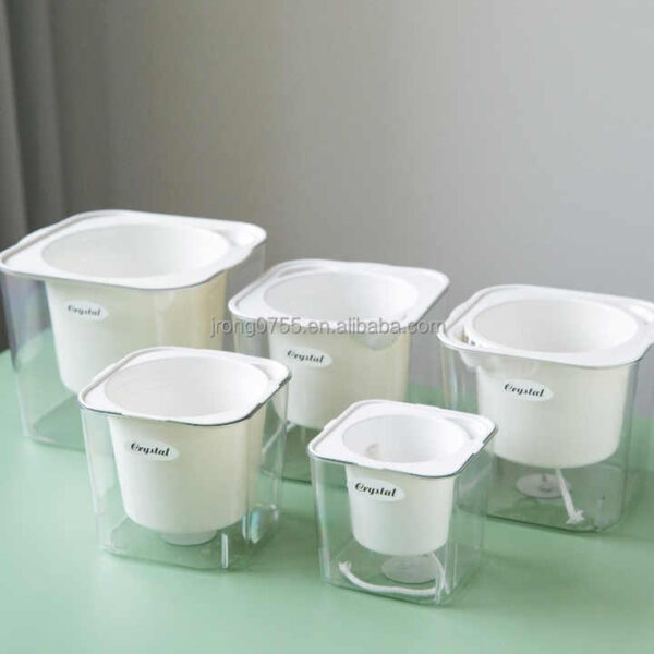 Hbb9d2a9a729d410fa52805345bd569b2l.jpg_720x720q50.jpg Transparent Self-Watering Resin Planter