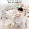 MIGO BEAR Kids Foldable Desk Chair Set