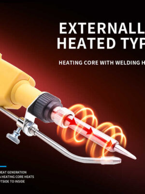 Electric Soldering Gun with Feeder
