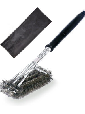 18-Inch Three-Head BBQ Oven Brush