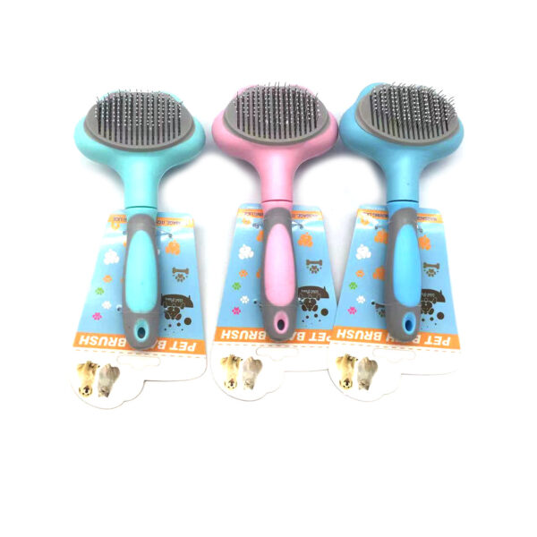 2012 New Pet Grooming Comb Hair Removal Comb Massage Comb Dog Cat Hair Removal Comb Automatic Unknotting Comb Cross-border