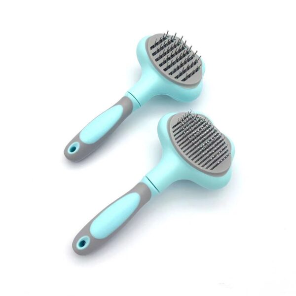 2012 New Pet Grooming Comb Hair Removal Comb Massage Comb Dog Cat Hair Removal Comb Automatic Unknotting Comb Cross-border