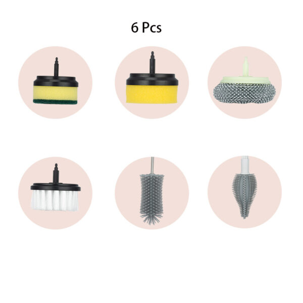 546375773 Electric Cleaning Brush Multifunctional Household Brush Wire Kitchen Toilet Bowl And Shoe Brushing Artifact Automatic Handheld Charging