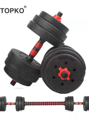 Adjustable Cement Dumbbell Set