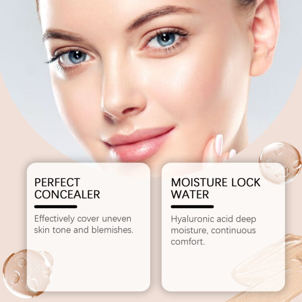 546520924 Clear Concealer Foundation Stick Natural Lightweight Radiance Radiance Radiance Non-Fake White Moisturizing Foundation Stick