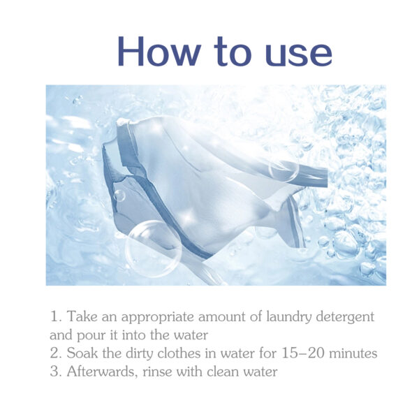 546375503 Active Enzyme Laundry Detergent, Laundry Stains And Blood Stains Cleaning Laundry Multi-purpose Detergent