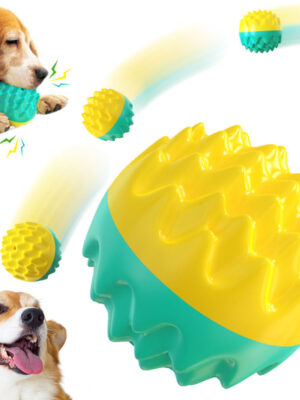 Dog Toy Training Teeth Grinding Ball Speaking Toothbrush Dog Outdoor Interaction