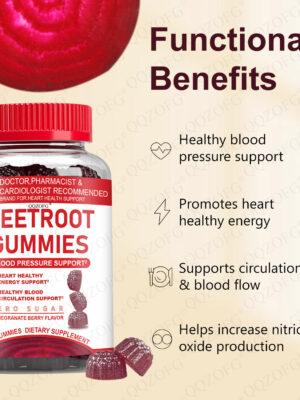 Bulk Organic Raw Beetroot Gummy