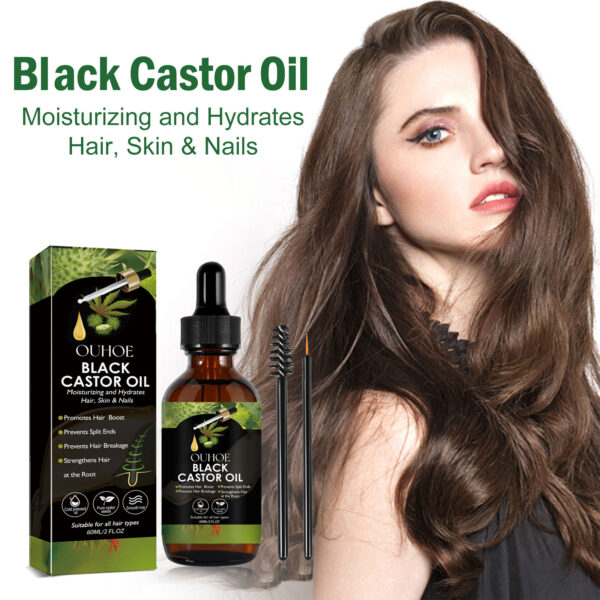 546519712 Castor Oil Hair Care Liquid Hair Care Dry Hair Chafing Hair Moisturizing, Smoothing And Brightening Hair Care Essential Oil