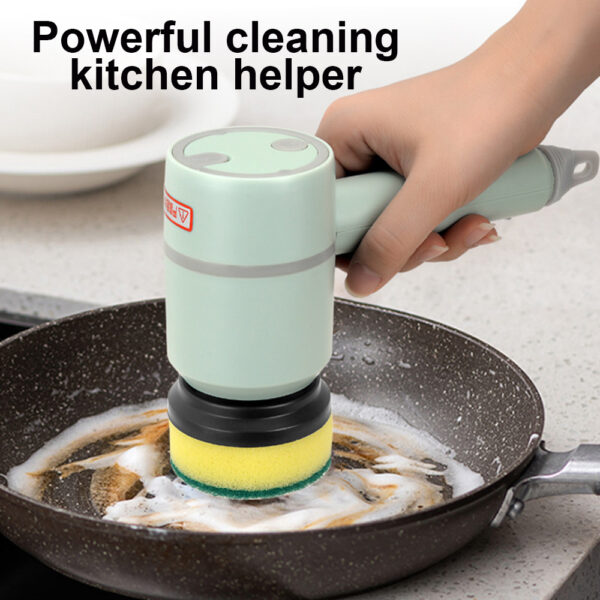 546375760 Electric Cleaning Brush Multifunctional Household Brush Wire Kitchen Toilet Bowl And Shoe Brushing Artifact Automatic Handheld Charging