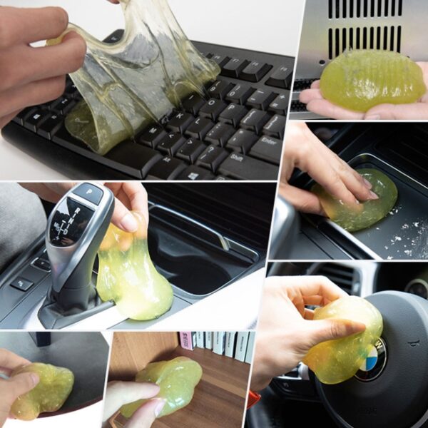 546375871 2pcs Cleaning Tool High-Tech Magic Dust Cleaner Compound Super Clean Slimy Gel For Phone Laptop Pc Computer Keyboard