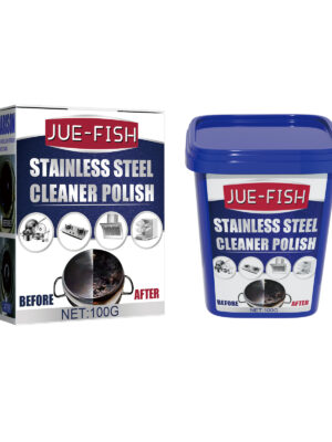 Stainless Steel Cleaning Cream, Kitchen Decontaminant Pot Rust, Pot Bottom, Stove Top Black Scale Cleaning Cream