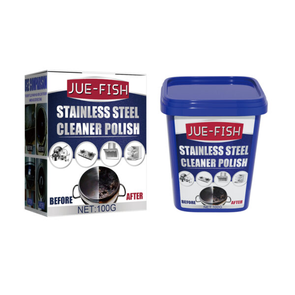 546374402 Stainless Steel Cleaning Cream, Kitchen Decontaminant Pot Rust, Pot Bottom, Stove Top Black Scale Cleaning Cream