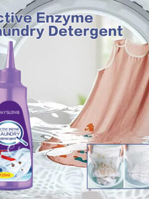 Active Enzyme Laundry Detergent, Laundry Stains And Blood Stains Cleaning Laundry Multi-purpose Detergent
