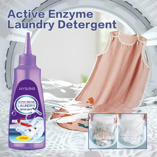 546375498 Active Enzyme Laundry Detergent, Laundry Stains And Blood Stains Cleaning Laundry Multi-purpose Detergent