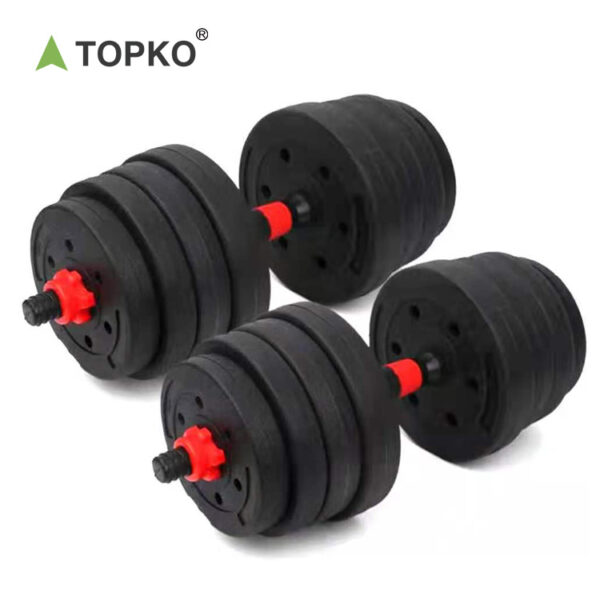 5 Adjustable Cement Dumbbell Set
