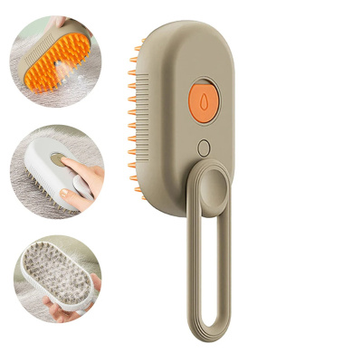 546379430 Cat Steam Brush Steamy Dog Brush 3 In 1 Electric Spray Cat Hair Brushes For Massage Pet Grooming Comb Hair Removal Combs Pet Pro