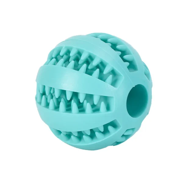 546378478 Dog Toy Ball Interactive Rubber Balls Puppy Chewing Toys Pet Tooth Cleaning Ball Cats Pets Food Treat Feeder Silicone Balls Toy