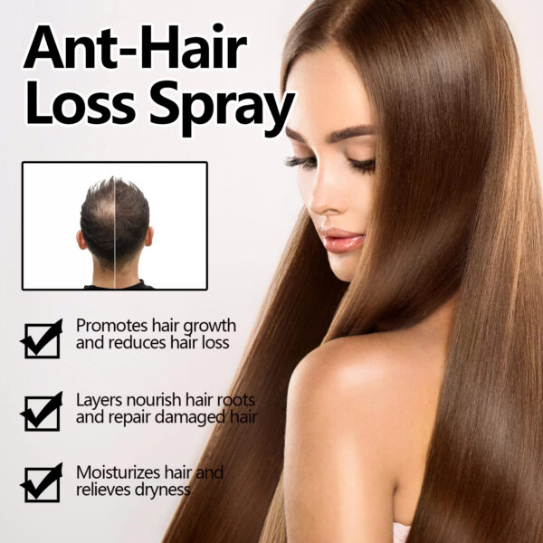 546519849 Ant-Hair Loss Spray, Nourish Hair Repair Dry Strong Hair And Protect Hair Thick Hair