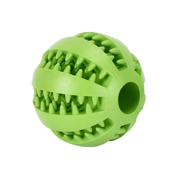 546378475 Dog Toy Ball Interactive Rubber Balls Puppy Chewing Toys Pet Tooth Cleaning Ball Cats Pets Food Treat Feeder Silicone Balls Toy
