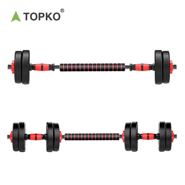 6 Adjustable Cement Dumbbell Set