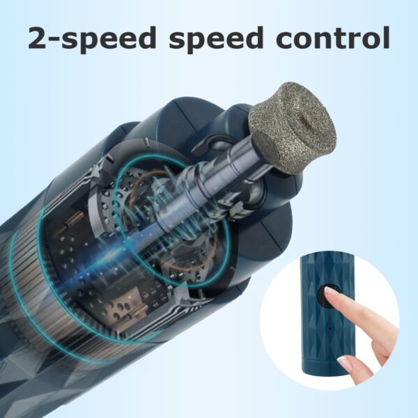 546379816 Electric Pet Nail Polisher With Light Dog And Cat Cleaning Automatic Manicure Device USB Rechargeable Manicure Device