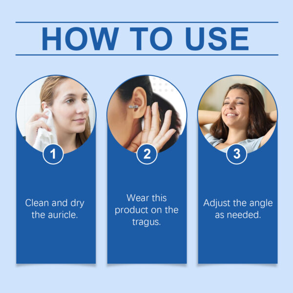 546530818 Ear Care, Easy Portable Comfort Massager For Daily Ear Cleaning And Care