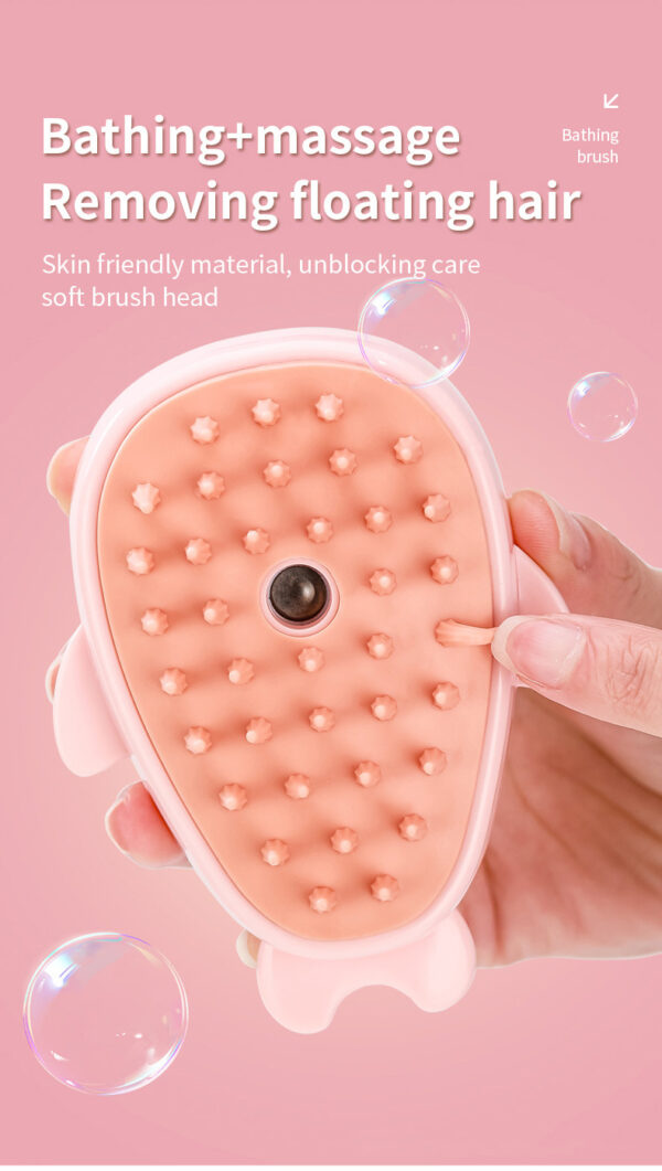 3-in-1 Rechargeable Pet Steam Brush