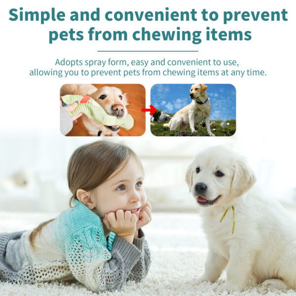546378796 Corrective Chewing Spray For Pets, Anti-Cat/Dog Scratching Sofa Chewing Pet Behavior Modification Spray