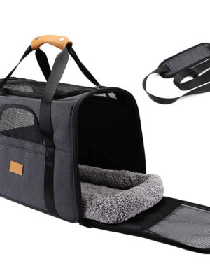 Cat Backpack Portable Folding Pet Go out Bag Breathable Single Shoulder Hand Cat Bag Large Capacity