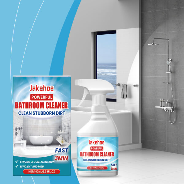 546375459 Bathroom Cleaner, Clean Bathroom Glass Door Bathtub To Remove Stains And Water Stain Cleaning Cleaner