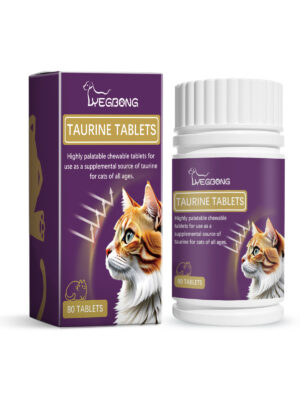 Compound Taurine Tablets For Cats Nutritional Supplement Multi-Dimensional Taurine Tablets For Cats