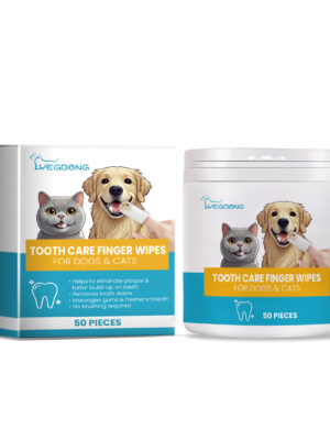 Cat And Dog Tooth Wipes, Pet Tooth Cleaning Tartar Clean Repair Fresh Care Fingercover
