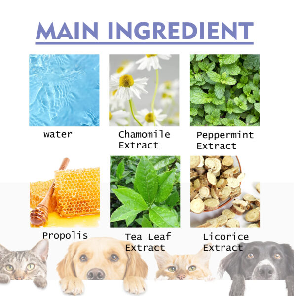 546378736 Dog And Cat Tooth Cleaning Spray, Pet Mouth Cleaning Breath Fresh Deodorizing Cleaning Spray