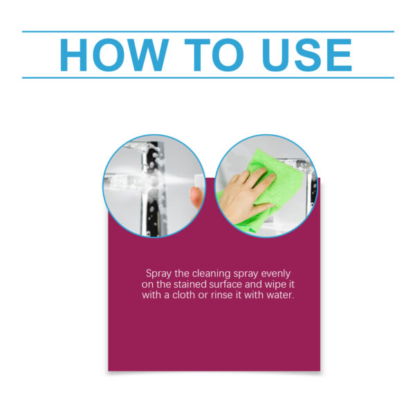 546375401 Bathroom Foam Cleaner, Clean Bath Glass Door Stains And Scale Cleaning Cleaner