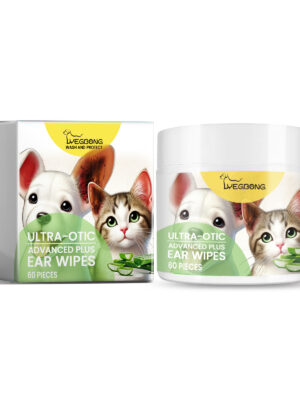 Ear Cleaning Pad For Cats And Dogs Soothes Pet Ear Canal Discomfort And Cleans Ear Dirt