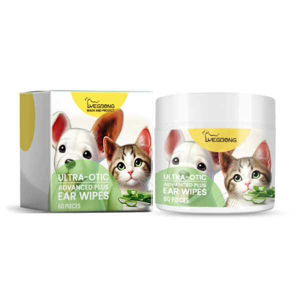 546379904 Ear Cleaning Pad For Cats And Dogs Soothes Pet Ear Canal Discomfort And Cleans Ear Dirt