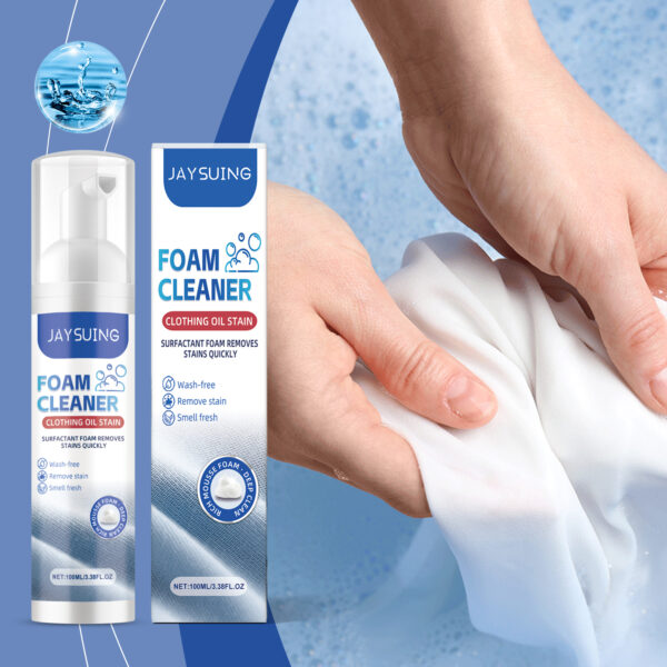 Clothing Oil Stain Foam Cleaner To Remove Stubborn Stains Leave Fragrance Clean Clothing Stain Remover