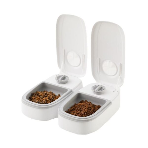 546379207 Detachable And Easy-to-clean Automatic Cat Feeder With Timed And Quantitative Feeding