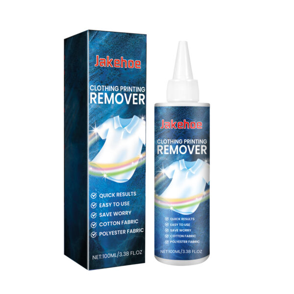546375131 Clothing Printing Remover, Clothing Cleaning Fabric Print Pattern Pattern Letter Cleaning Remover