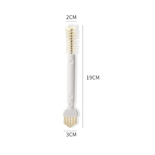 546375852 Double Head Cup Cleaning Brush Cup Lid Brush Kitchen Tool Brush Bottle Brush Can Lid Cleaning Brush Crevice Brush
