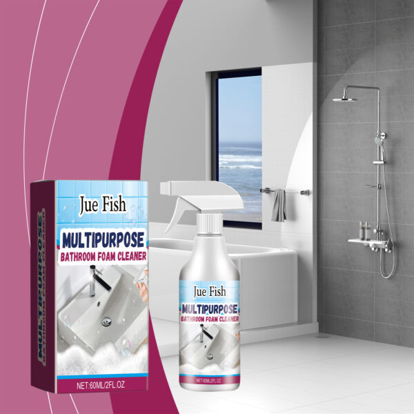 546375397 Bathroom Foam Cleaner, Clean Bath Glass Door Stains And Scale Cleaning Cleaner