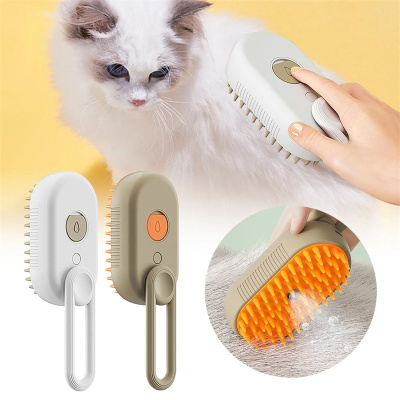546379427 Cat Steam Brush Steamy Dog Brush 3 In 1 Electric Spray Cat Hair Brushes For Massage Pet Grooming Comb Hair Removal Combs Pet Pro