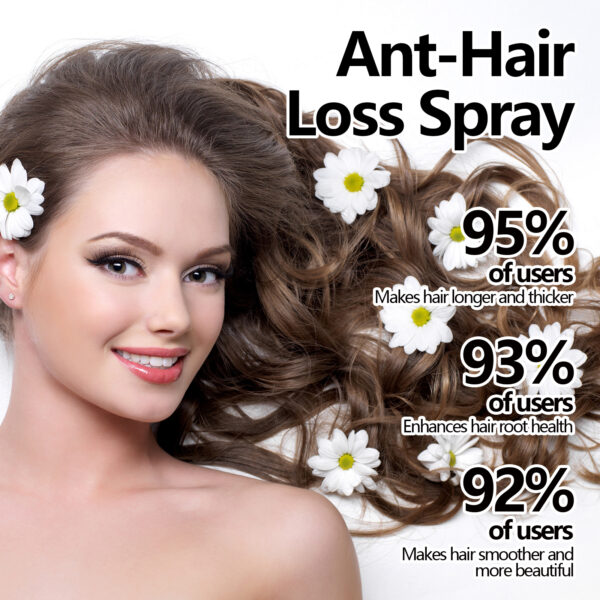 546519850 Ant-Hair Loss Spray, Nourish Hair Repair Dry Strong Hair And Protect Hair Thick Hair
