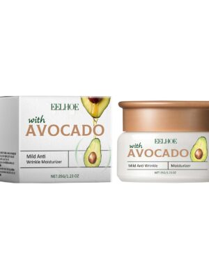 Avocado Cream For Wrinkles Gentle Moisturizing Facial Skin Moisturizing Daily Cream