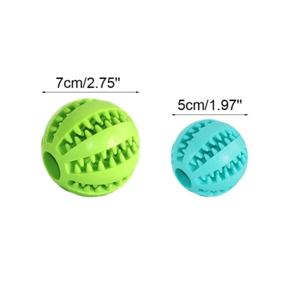 546378472 Dog Toy Ball Interactive Rubber Balls Puppy Chewing Toys Pet Tooth Cleaning Ball Cats Pets Food Treat Feeder Silicone Balls Toy