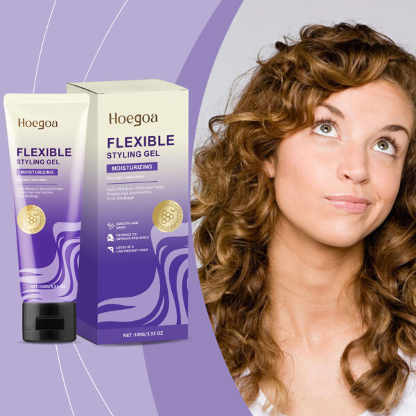 546519898 Curl Styling Gel Hair Moisturizing Light Refreshing Curl Styling Long Lasting Care Gel